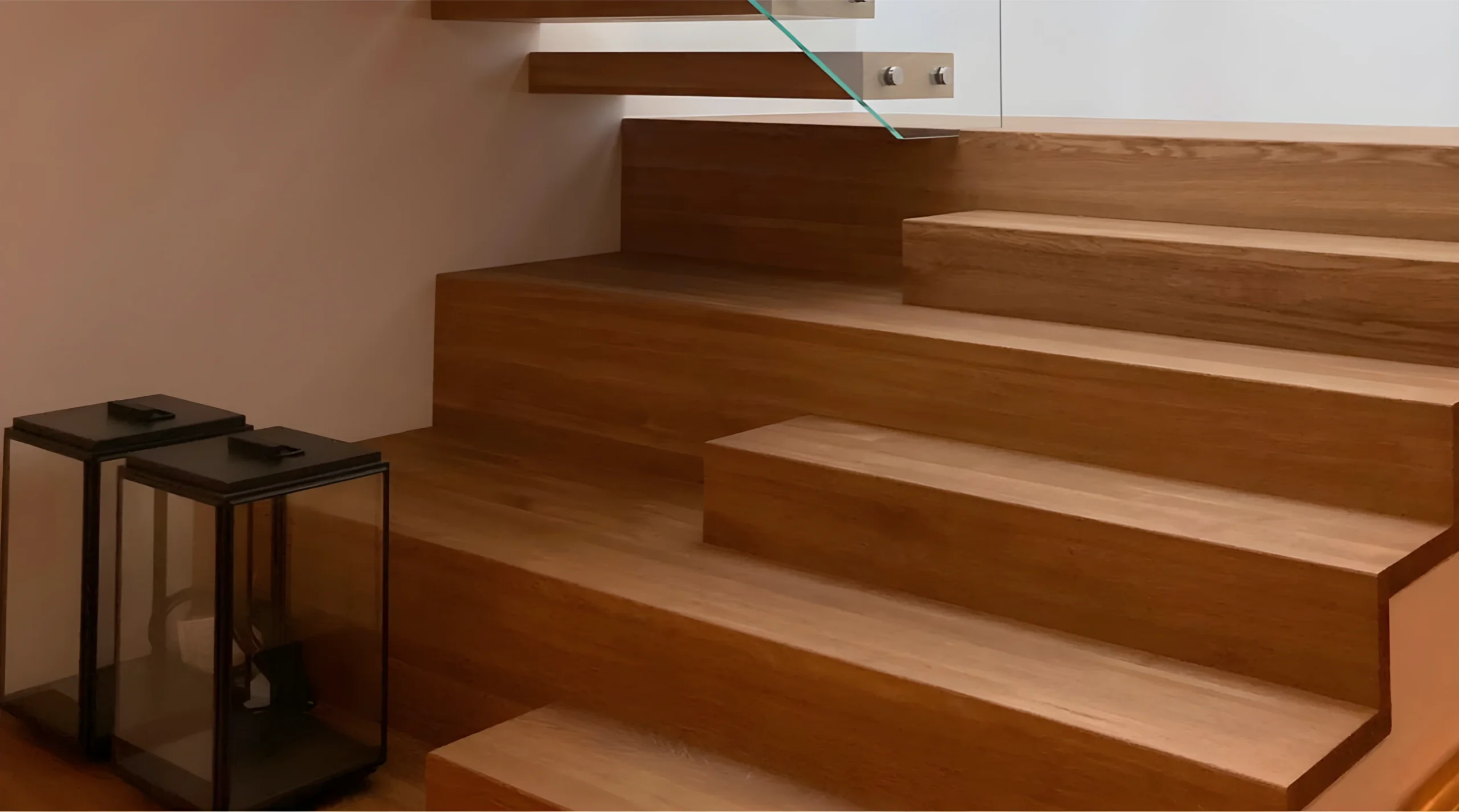 Bespoke cantilever staircase from Stair Supply