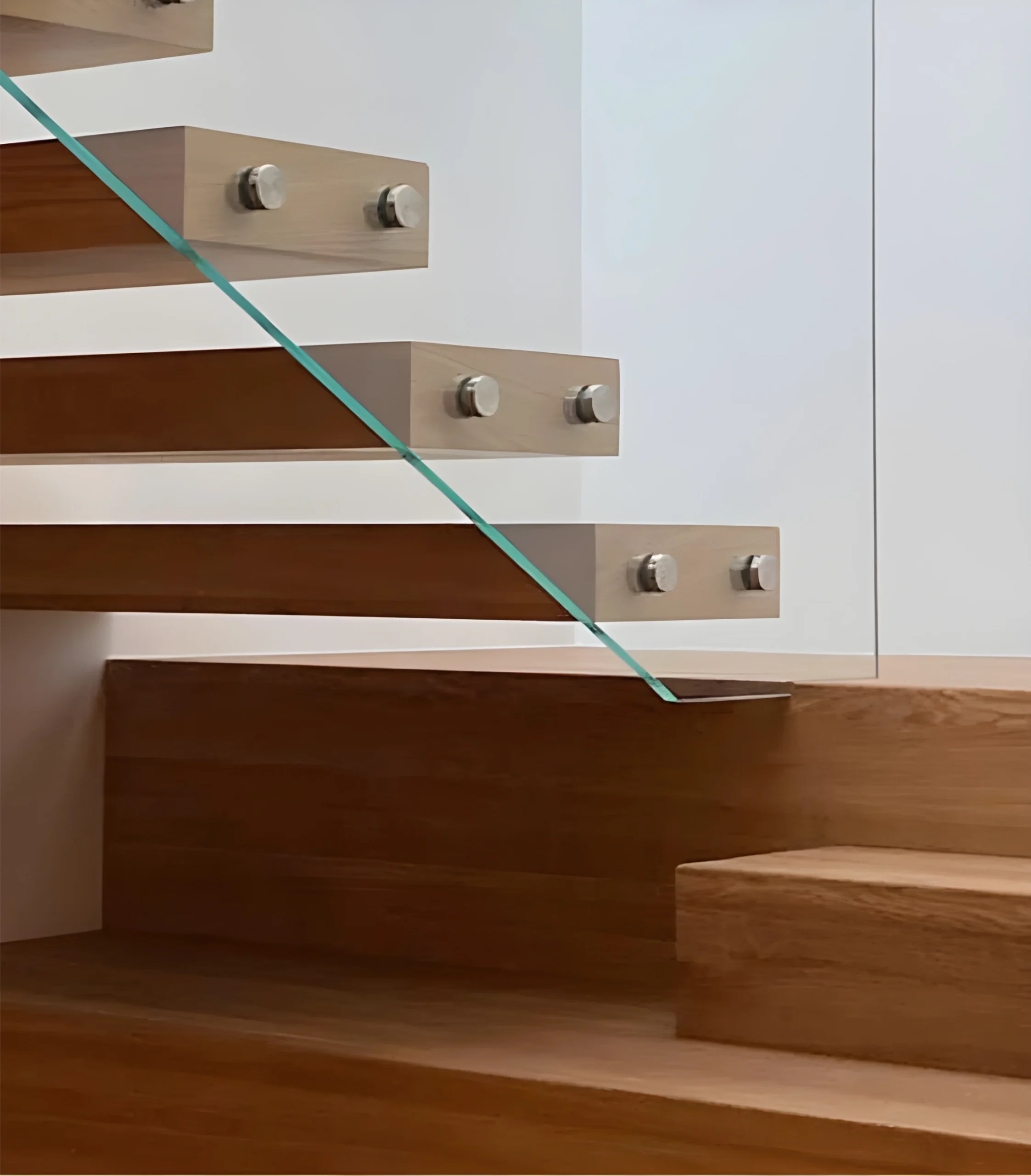 Bespoke cantilever staircase from Stair Supply